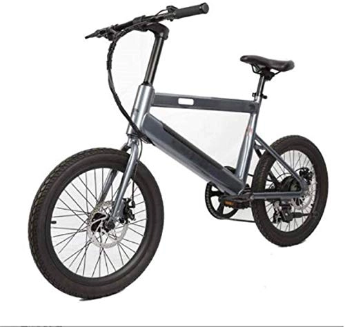 Bici elettriches : ZJZ Bicicletta elettrica da 20 Pollici, 36V350W Boost Bikes Bicicletta per Adulti 5 Marce assistono Il Telaio Triangolare per Ciclismo all'aperto