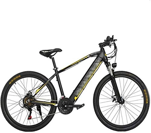 Bici elettriches : ZJZ Biciclette elettriche da 27, 5 Pollici, Batteria al Litio Nascosta velocità variabile 48V10A Boost Bike Bicycle Men Women