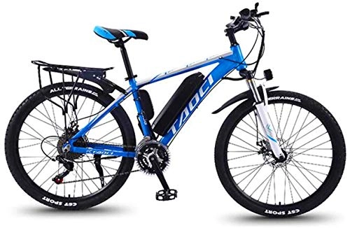 Bici elettriches : ZJZ Mountain Bike elettriche per Adulti, Batteria agli ioni di Litio Rimovibile di Grande capacità (36V, 13AH), e-Bike con Cambio a 30 velocità 3 modalità di Lavoro