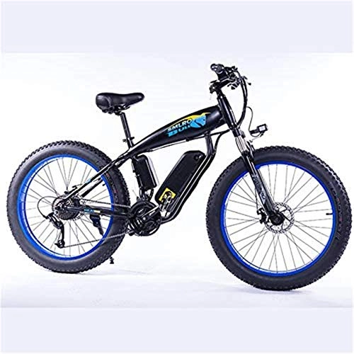 Bici elettriches : ZXL Bici Elettriche da 26 Pollici 48V18Ah Batteria Samsung Mountain Bike 27 Velocità Bici Intelligenza Bici Elettrica Doppio Assorbimento Degli Urti Anteriore e Posteriore 350 W Motore Brushless Stab