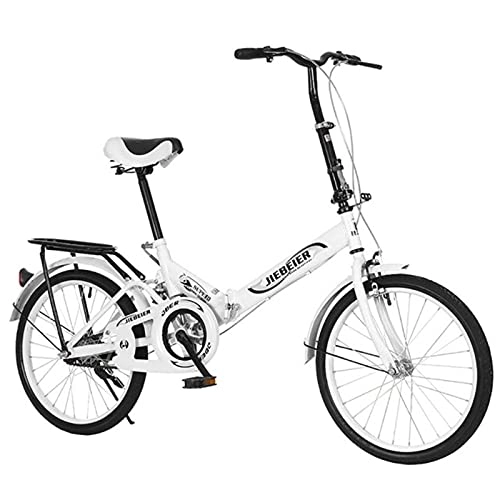 Bici pieghevoli : 20 "Studenti Adulti Pieghevole Bicicletta Ultra-leggero Portatile Mini Mountain Bike Ad Alta Resistenza In Acciaio Pieghevole Telaio Bici