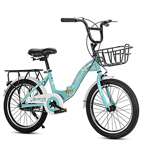 Bici pieghevoli : ASDF Bici Pieghevole Leggera, Freni a Doppio Disco a velocità Singola Biciclette Pieghevoli per Uomini, Donne e Studenti City Bikes (Dimensioni: 22 Pollici)