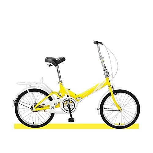 Bici pieghevoli : BANANAJOY Bicicletta Pieghevole for Telaio in Alluminio Leggero, Ruote da 16 Pollici, con parafanghi Anteriore e Posteriore, Pneumatico Resistente all'Usura Anti-Skid for Adulti