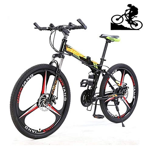 Bici pieghevoli : Bici compatta pieghevole leggera, Bici pieghevole Bici da 24 pollici per adulti, Velocità pieghevole Mountain bike - Adult Car Studente Pieghevole Bicicletta Bicicletta Bicicletta Bicicletta (Colore: