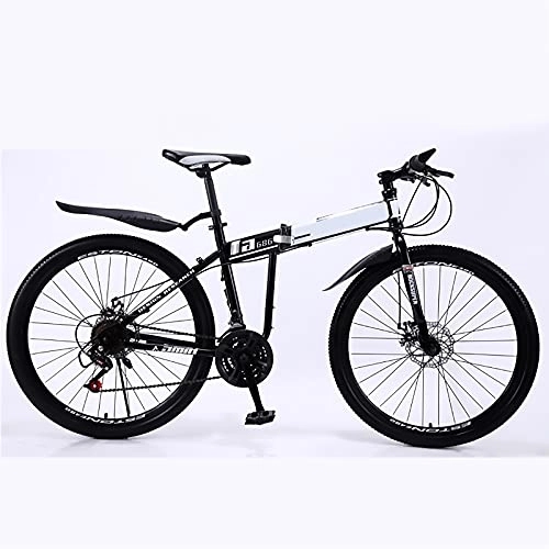 Bici pieghevoli : Bici di montagna, mountain bike pieghevoli 26 pollici, 21 / 24 / 27 Velocità variabile, velocità a velocità variabile Doppia disco, Biciclette da uomo, Biciclette da donna, Biciclette per bambini