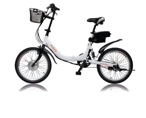 Bici pieghevoli : Bicicletta elettrica FLEXX 20", bicicletta elettrica pieghevole, trasmissione a cinghia, cambio a 3 marce, Shimano, pieghevole, 250 W, 36 V, 9 Ah, reggisella a LED Lightskin, Ebike, Pedelec pieghevole, pacchetto di mobilità, campeggio, marino, pendolari, City flitzer.