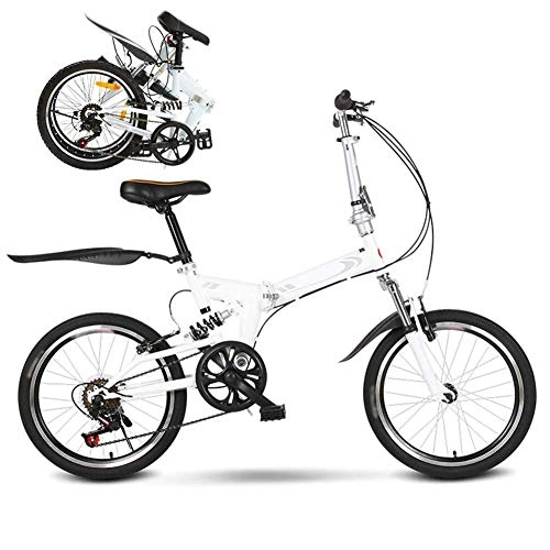 Bici pieghevoli : CGXYZ Bicicletta Pieghevole Mountain Bike per Uomo Adulto Donna Bicicletta Leggera Portatile da 20 Pollici