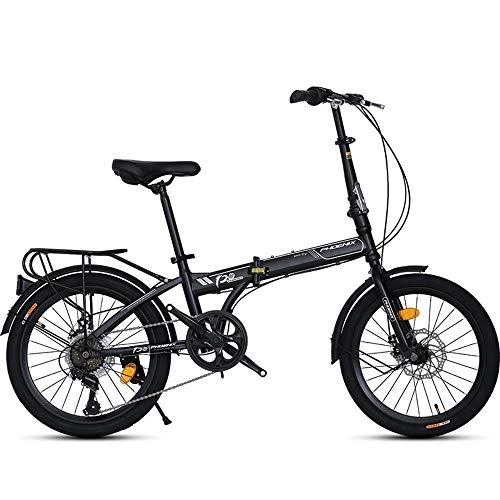 Bici pieghevoli : CHEZI foldingBicicletta Pieghevole Ultraleggera Portatile a velocità variabile Tipo di Bicicletta da Fuoristrada Bicicletta per Adulti Uomini e Donne 20 Pollici