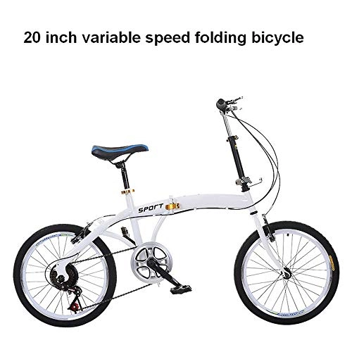 Bici pieghevoli : CNCBT 20 Pollici Leggero Mini Bici piegante della Montagna Piccolo Portatile Bici Adulta Studente Pieghevole della Bici della Bicicletta Portatile Bicicletta 20 Pollici rotelle di Bicicletta