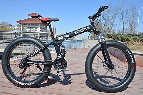 Bici pieghevoli : Conveniente Mountain Bike 7 / 21 / 24 / 27 / 30 velocità Biciclette Biciclette Dual Disc Freni a Disco Variabile Bikes Bikes Biking Bike Bike Pieghevole Bicycle Regali .Alta qualità (Color : 4, Size : 21)