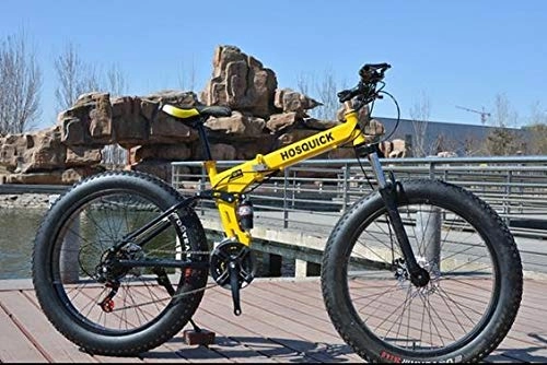 Bici pieghevoli : Conveniente Mountain Bike 7 / 21 / 24 / 27 / 30 velocità Biciclette Biciclette Dual Disc Freni a Disco Variabile Bikes Bikes Biking Bike Bike Pieghevole Bicycle Regali .Alta qualità (Color : 6, Size : 21)