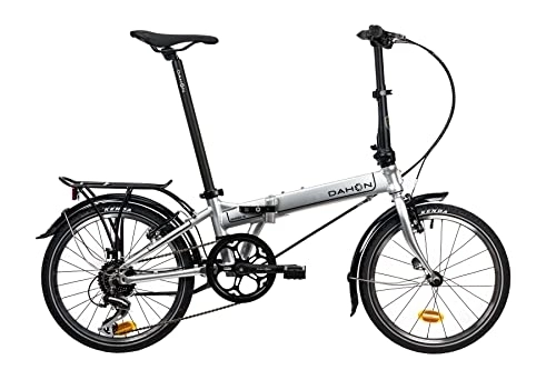 Bici pieghevoli : Dahon Bicicletta Mariner D8 Argento, Pieghevole Unisex-Adulto, Argentina, 145 / 185 cm EU