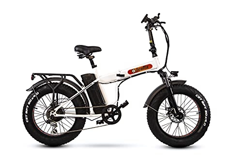 Bici pieghevoli : eBike Fat Foldable Multiplayer Bianca