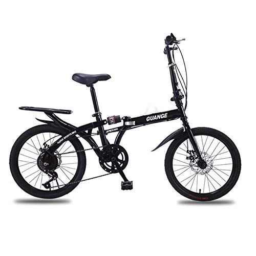 Bici pieghevoli : GuiSoHn - Biciclette pieghevoli da 50, 8 cm, per adulti, telaio leggero in alluminio, pieghevole, mini bici da città compatta, GuiSoHn-896158907., Taglia unica