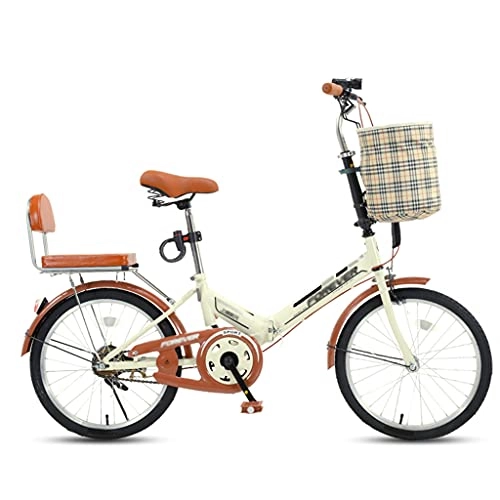 Bici pieghevoli : gxj Bici Pieghevole, Bicicletta Pieghevole Pendolare per Studente Adulto, Portatile Leggero Pieghevole Bici da Città Bicycle velocità per Sport all'Aria Aperta Esercizio Viaggio(Size:20 inch)