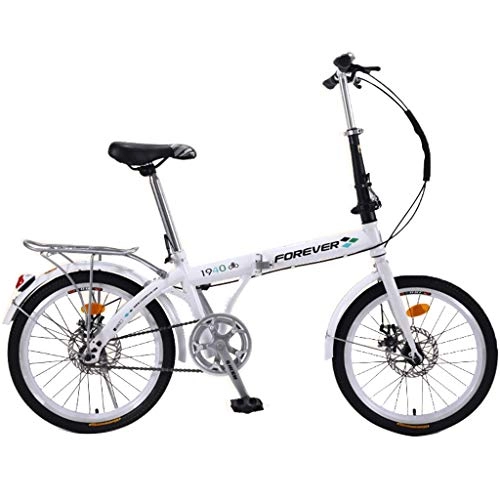 Bici pieghevoli : Hmvlw Mountain Bikes 20 Pollici Pieghevole Leggero Mini Bike Piccolo Portatile Bici Adulta Student