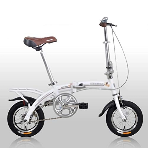Bici pieghevoli : Hong Yi Fei-shop Bici Pieghevoli 12 Pollici in Lega di Alluminio Leggero Portable Bicicletta Pieghevole Bicicletta Pieghevole per Adulti
