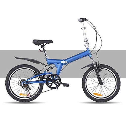 Bici pieghevoli : HUOFEIKE Portable velocità della Bicicletta Damping Biciclette, Folding Mountain Bike per I Bambini Adulti, Bike in Acciaio Leggero Città del Carbonio della Bicicletta per Liberare All'aperto, B1