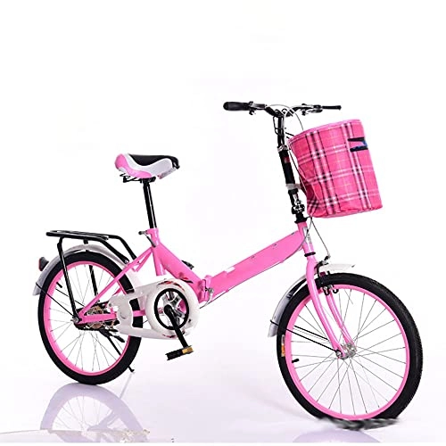 Bici pieghevoli : JieDianKeJi Biciclette Pieghevoli Biciclette Pieghevoli da 20 Pollici Esercizio Portatile Leggero da Viaggio in Città per Adulti Uomini Donne Bambini Bambini 7 velocità