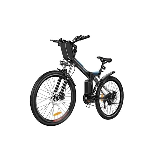 Bici pieghevoli : JstDoit Bicicletta elettrica pieghevole della bici della montagna della bici con la bici pieghevole della batteria del litio