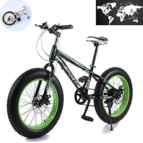 Bici pieghevoli : Llpeng 20 Pollici 4, 0 Pneumatico Largo Beach motoslitta, Montagna off-Road Biciclette, Pieghevole / Shift / Assorbimento di Scossa / Freni a Disco, 1, 24