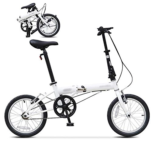 Bici pieghevoli : LVTFCO Bicicletta pieghevole da 40, 6 cm, mountain bike, unisex, leggera