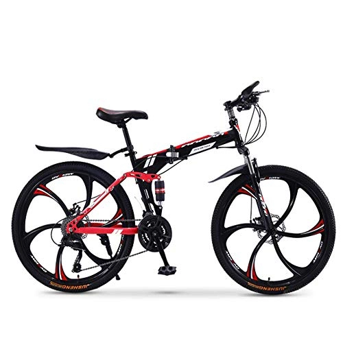 Bici pieghevoli : Mountain Bike Bici Adulta Pieghevole 20 / 24 / 26 Pollici Doppio-Shock Absorbing off-Road Racing Speed ​​Boys And Girls Biciclette AQUILA1125 ( Color : 20inch , Size : 21speed )