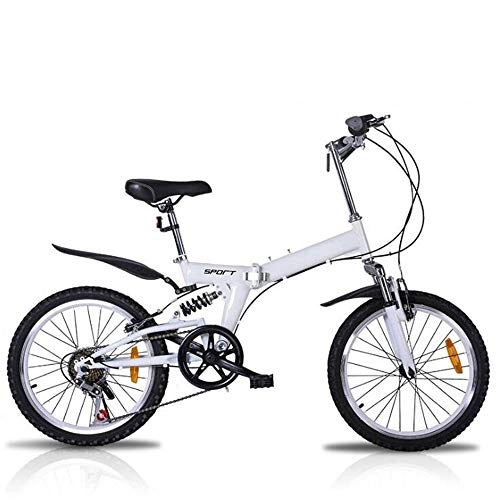 Bici pieghevoli : Mountain BikePieghevole Mountain Bike Cambio smorzamento Mountain Bike Giovani Studenti Bambini 20 Pollici