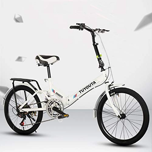 Bici pieghevoli : Nobran Bicicletta pieghevole leggera da 50, 8 cm per adulti studenti, per impiegati, ambienti urbani e in prossimità di pendolari.