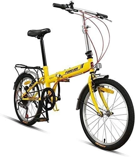 Bici pieghevoli : PARTAS Viaggi Convenienza Commute - velocità Variabile Bicicletta Pieghevole Bici Adulta Luce Spostamento Portatile 20" Pieghevole Bici Pieghevole, Adatto for i più esperti e Principianti (Color : 1)