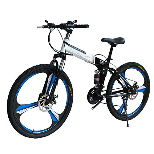 Bici pieghevoli : PengYuCheng Mountain Bike Acciaio al Carbonio Una Ruota 26 Pollici Pieghevole Studente Bicicletta Accessori Materiale Sintetico Mountain Bike q9