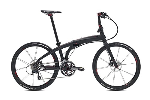 Bici pieghevoli : tern Eclipse X22 7 speed folding bike 26 red / black 2016 folding bike 7 speed by tern