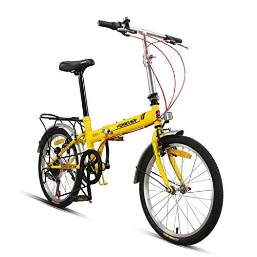 Bici pieghevoli : Xiaoping velocità variabile Bicicletta Pieghevole Bici Adulta Luce Maiusc Portatile 20" Bici Pieghevole Bici Pieghevole (Color : 1)