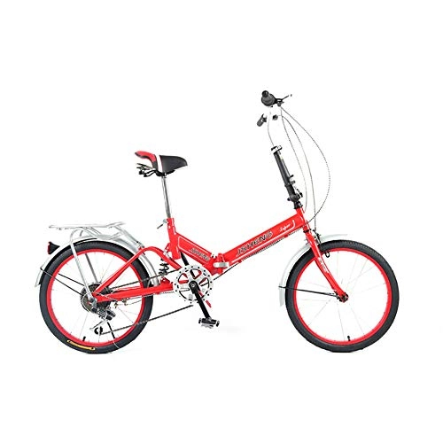 Bici pieghevoli : XINGXINGNS Bike 20 Pollici Acciaio al Carbonio velocit della Bicicletta Uomini e Donne Adatto per Sport Ciclismo Outdoor Famiglia Road Bike