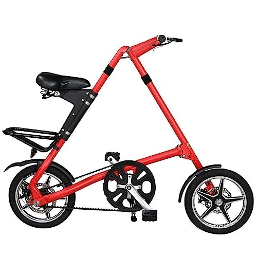 Bici pieghevoli : XYDDC Bicicletta Pieghevole Leggera Bicicletta Pieghevole Dimensioni 16 Pollici Strada Completa Mini Bici Telaio in Alluminio Nuovo Creativo in Auto