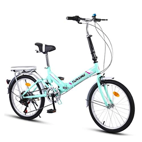 Bici pieghevoli : YANXIH 20" Leggera Pieghevole City Bike Biciclette, Installazione Gratuita, 13kg (Color : T3)