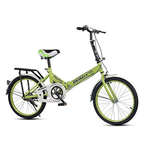 Bici pieghevoli : YANXIH Bicicletta Pieghevole da Uomo E da Donna Pieghevole 16 / 20 Pollici Bicicletta Portatile per Pendolari per Bambini E Uomini Adulti Auto Regalo Auto di attività (Color : T6, Size : 16'')