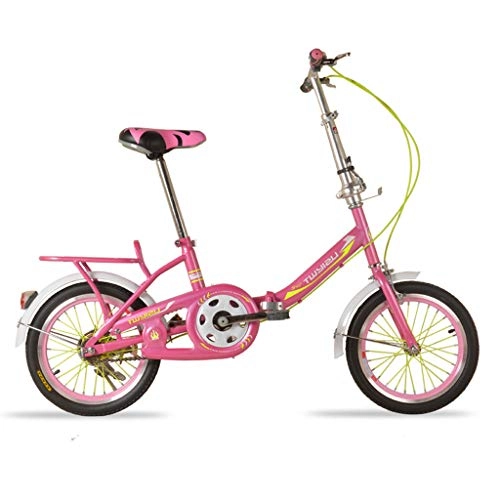 Bici pieghevoli : YHNMK Bicicletta Pieghevole Car Bike, 20 Pollici Bicicletta Trasportabile Piegabile, con Pneumatico Antiscivolo, Unisex Bicicletta Pieghevole in Città