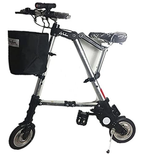 Bici pieghevoli : ZLYJ Bici Pieghevole Per Adulti, Bici Pieghevole Da 8 Pollici Ultraleggera Portatile Unisex Urbana C, 8inch