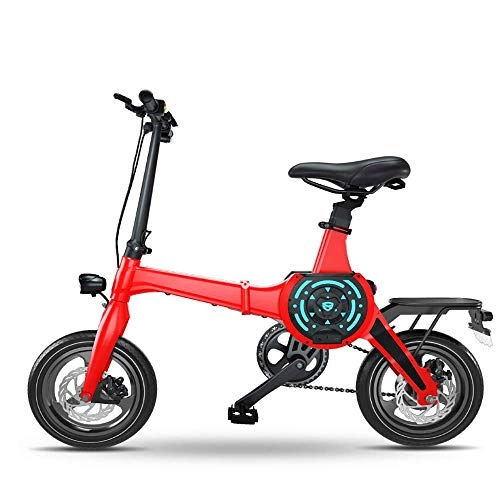 Bici pieghevoli : ZXWNB Bicicletta Elettrica Pieghevole per Adulti Mini Piccola Moto Intelligente 48V Modello di Luce per Auto con Batteria A Guida Assistita Maschio E Femmina, G, 1