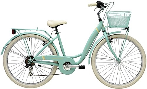 Biciclette da città : Adriatica Bici Bicicletta Donna Panda 26'' Shimano 6V Verde
