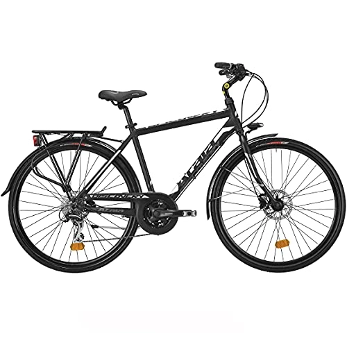 Biciclette da città : ATALA DISCOVERY S4D MAN bicicletta bici uomo city bike 28'' freni idraulici