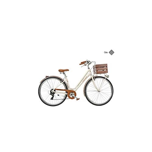 Biciclette da città : CASADEI VELO URBAN WOOD 28 DONNA 7V ALLUMINIO GRIGIO H44