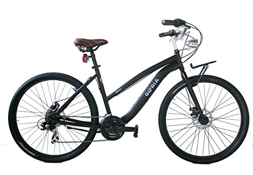 Biciclette da città : Cicli Gloria Bicocca, Bicicletta da Città Unisex-Adulto, Nero, M