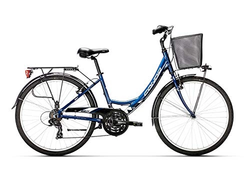 Biciclette da città : Conor Burley Bicicletta Ciclismo Donna, Blu (Blu), G