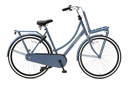 Biciclette da città : Daily Dutch Basic 28 Zoll 50 cm Frau Rücktrittbremse Blau