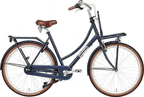 Biciclette da città : Daily olandese Prestige 71, 1 cm 57 cm donna 7SP freno a contropedale blu scuro