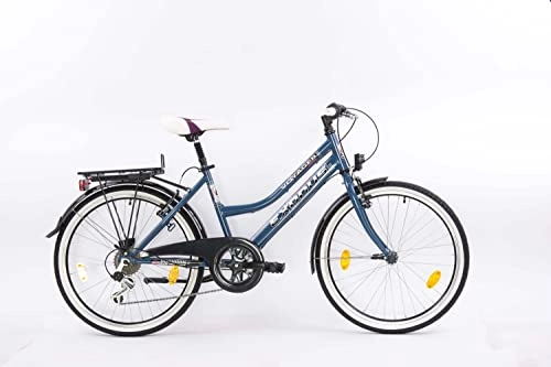 Biciclette da città : Exsodus Exodus Voyager, Bici da Citta' Unisex-Youth, Blu, 24