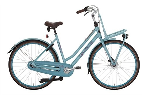 Biciclette da città : Gazelle Cityrad Miss Grace 853, 44 cm 7 G RH 49 cm in Arctic Blue