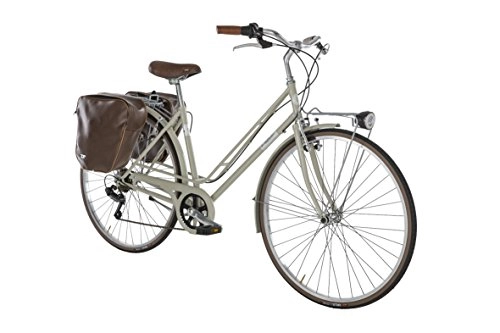 Biciclette da città : giordanoshop Bicicletta da Donna 28" 6V Alpina Rondine Ghiaia